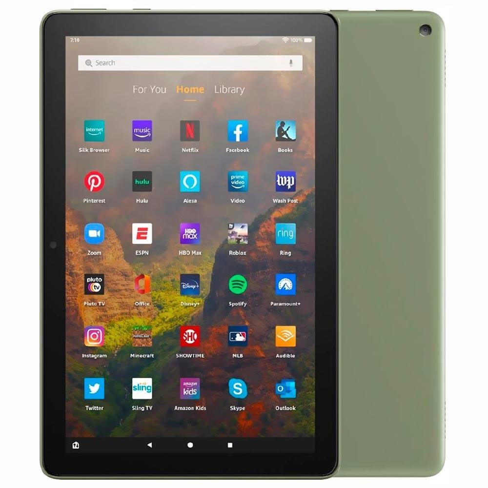 Amazon fire HD 10 64GB オリーブ Tablet Amazon Fire Hd10 3GB De RAM KaBuM