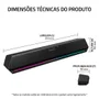 Soundbar Gamer G1500 Bar Edifier, Led, Bluetooth 5.3, 5W RMS, Preto