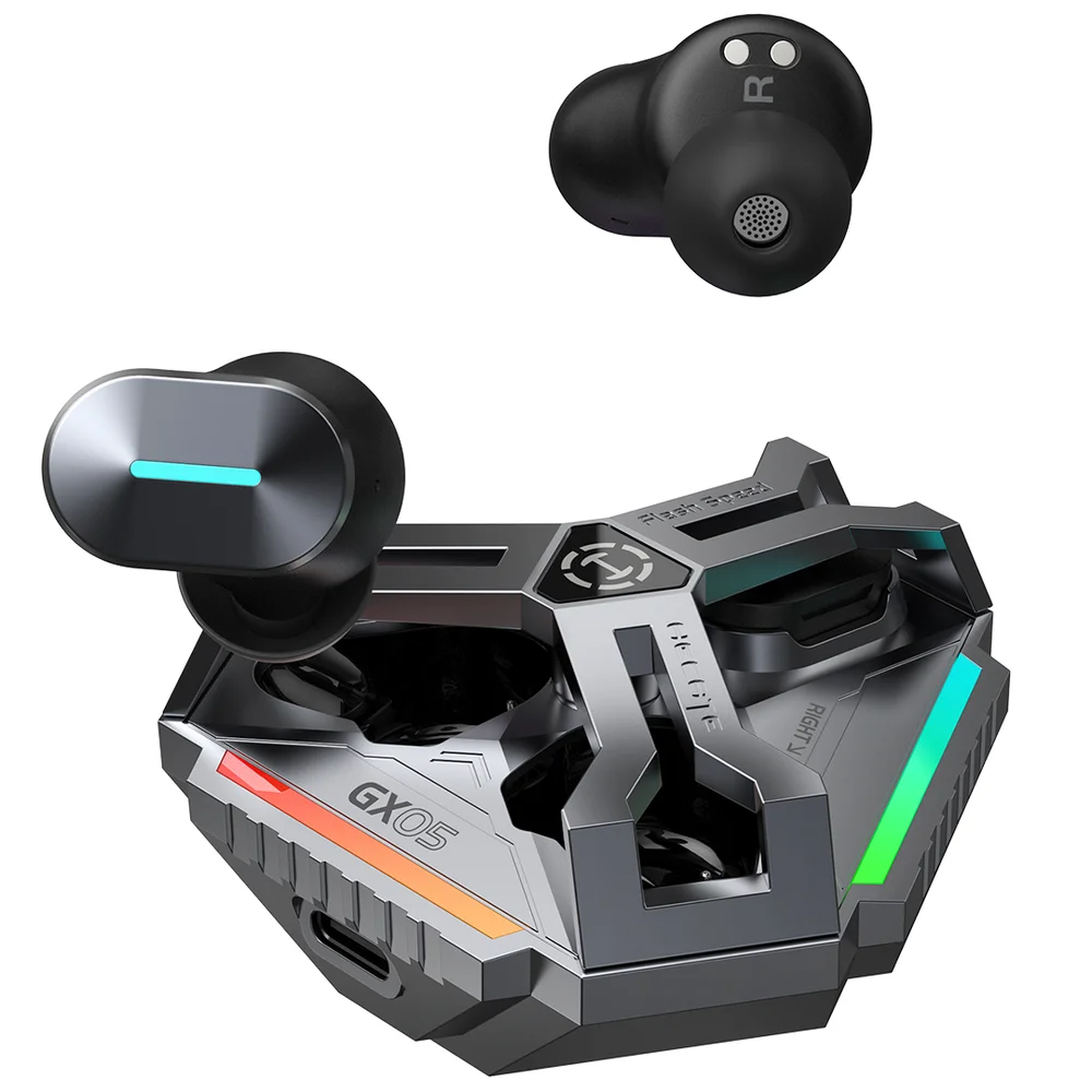 Imagem 5 de 5 do produto Fone Tws Gamer com Dongle 2.4ghz, Sem Delay, Case interativa, Hi-Res E Lhdc, Bluetooth 5.3 - Gx05 EDIFIER