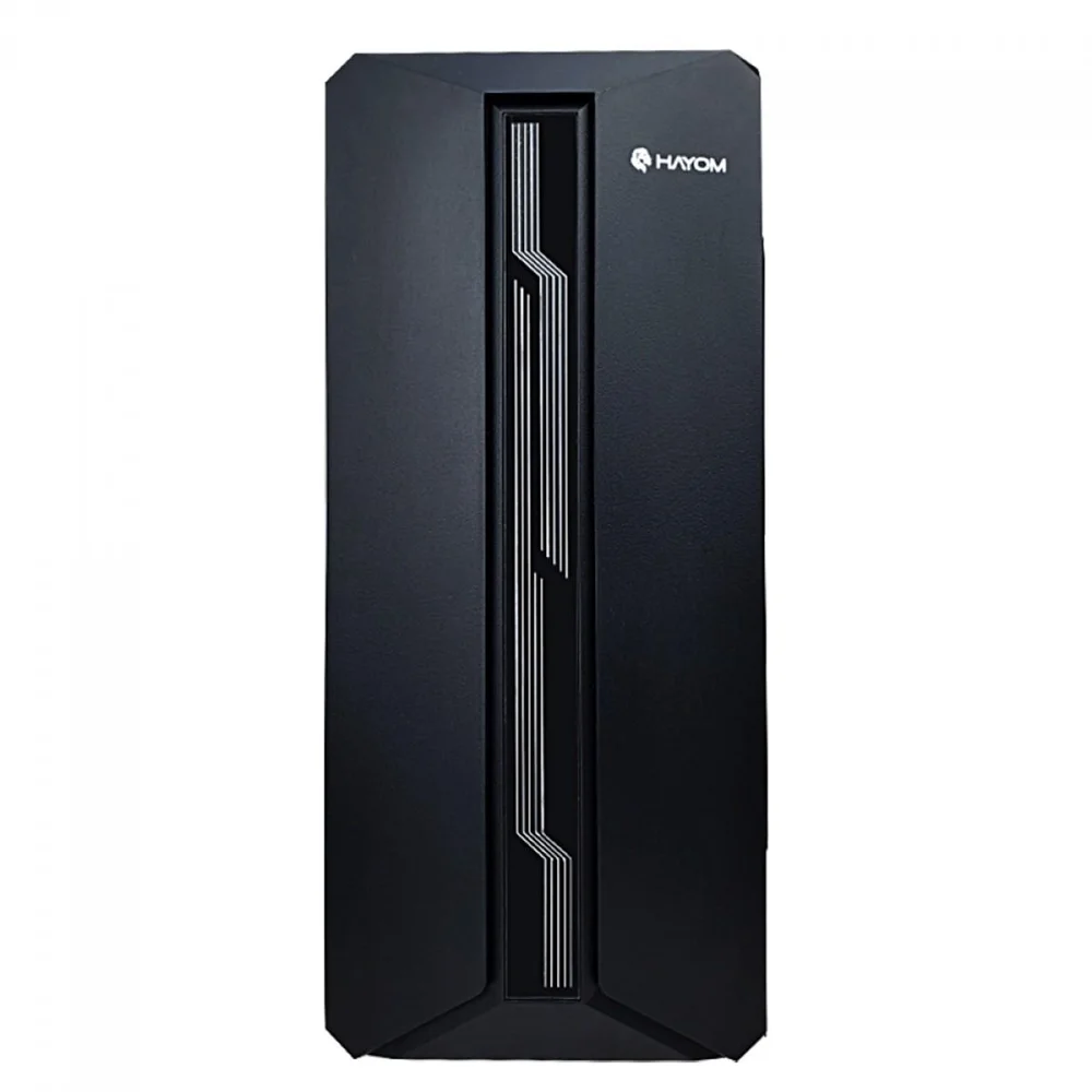 Imagem 2 de 5 do produto Gabinete  Mid Tower Gamer Hayom Gb1724, Lateral Em Vidro Temperado, LED, RGB, USB 3.0, ATX, Preto