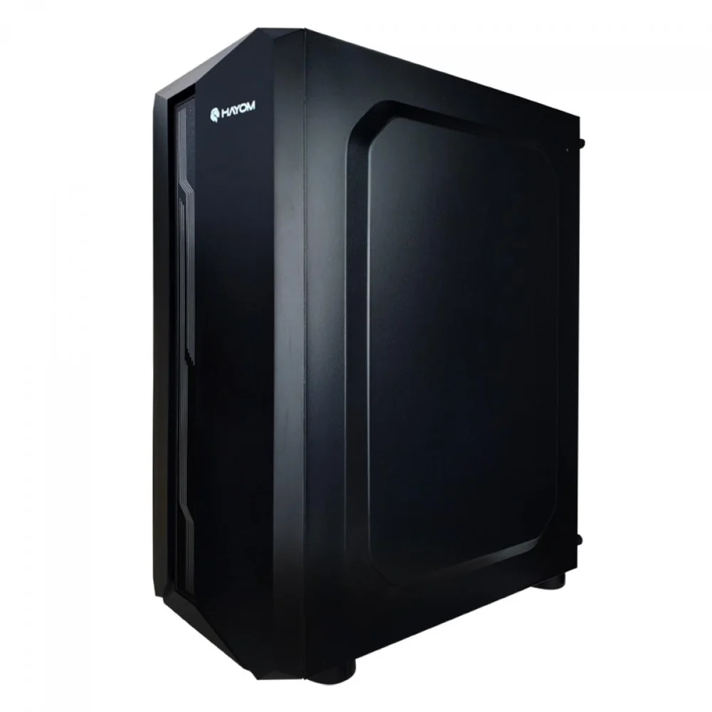 Imagem 4 de 5 do produto Gabinete  Mid Tower Gamer Hayom Gb1724, Lateral Em Vidro Temperado, LED, RGB, USB 3.0, ATX, Preto