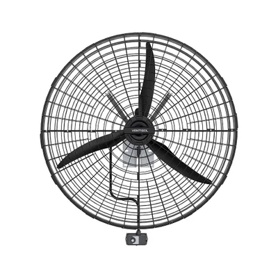 Ventilador De Parede Ventisol Gp Vp1m2, 3 Velocidades, 220V, Preto
