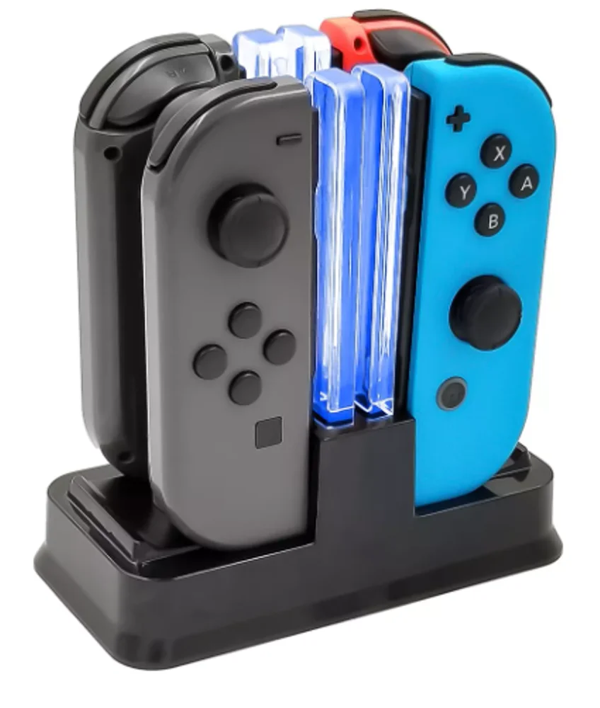 Imagem 5 de 5 do produto Carregador Base Suporte Controle Video Game Nintendo Switch - Preto