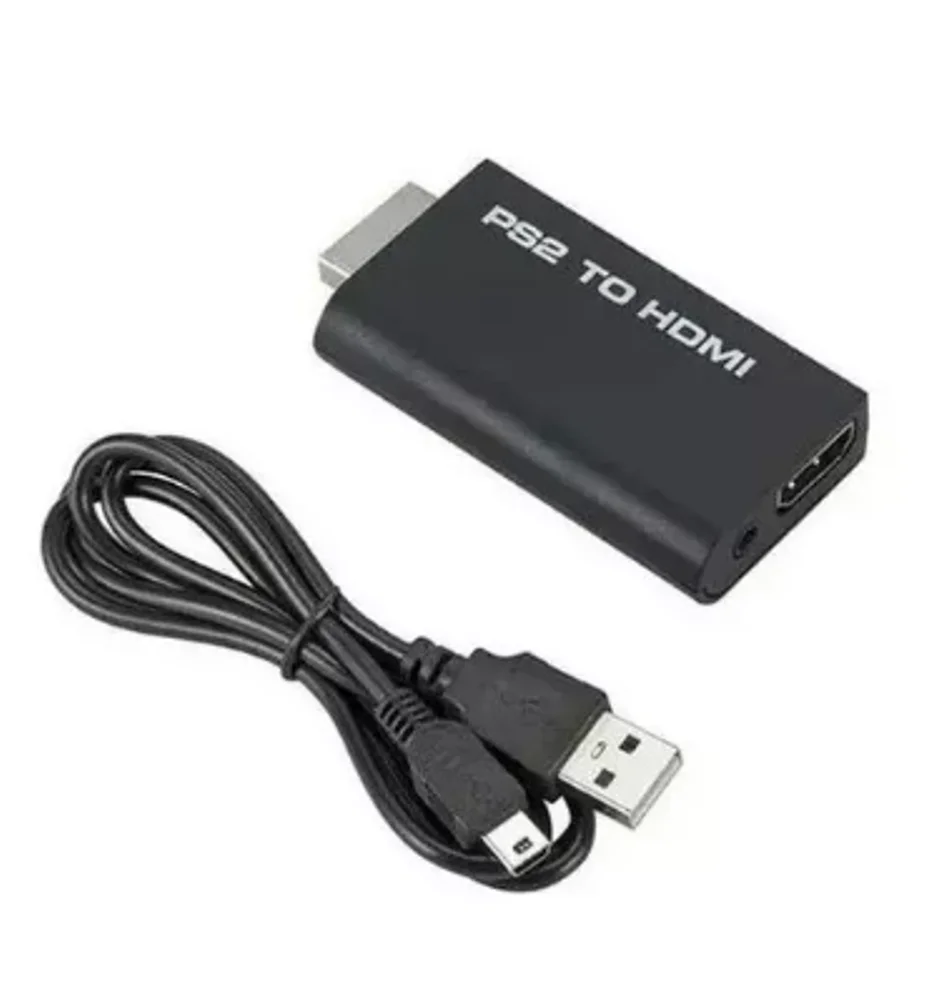 Imagem 5 de 5 do produto Adaptador Conversor Ps2 Áudio Vídeo Av Para HDMI
