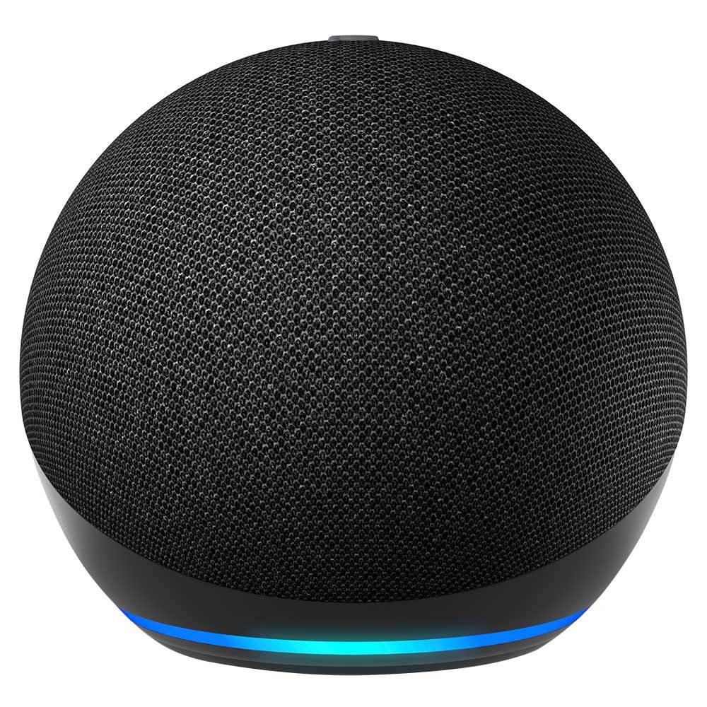 Caixa De Som Amazon Echo Dot, 5 Geração, Alexa, Bluetooth, Preto