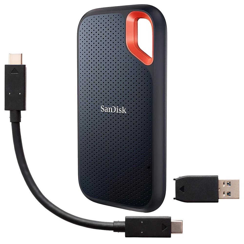Imagem 3 de 3 do produto SSD Externo Sandisk 1TB, Portátil Extreme V2, Preto - sdssde61-1t00