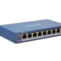 Switch Hikvision Metalico Ds-3e1309p-ei/m, 8 Portas, Poe, Fast Ethernet