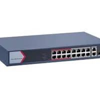 Switch Hikvision Metalico Ds-3e1318p-ei/m, 16 Portas, Poe Fast Ethernet
