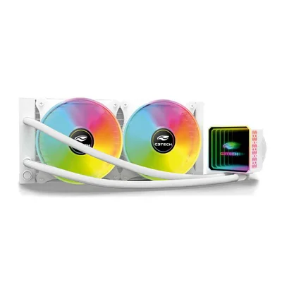 Water Cooler C3tech, 120mm RGB, Branco - Fc-w240wh