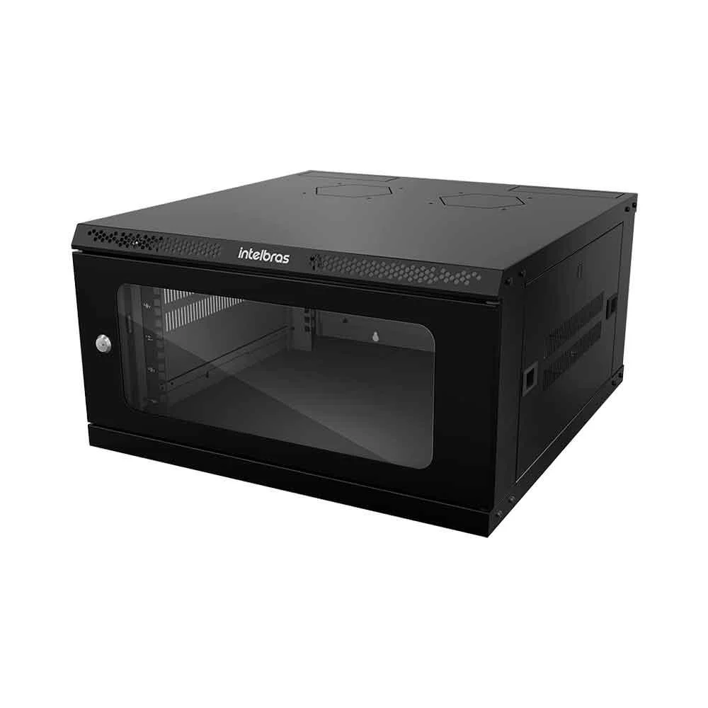 Imagem 3 de 5 do produto Mini Rack Intelbras Mrd 547, Desmontável De Parede, 5u, 19" X 470mm - 4770021
