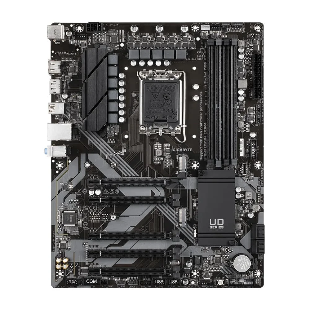 Imagem 4 de 5 do produto Placa Mãe Gigabyte B760 Ds3h, LGA 1700, ATX, DDR4, HDMI, M.2, DP, USB 3.2