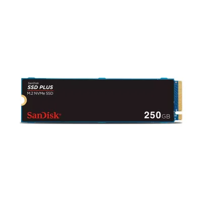 SSD Sandisk Plus 250GB, M.2 2280 NVMe Pcie Gen3 - Sdssda3n-250g-G26