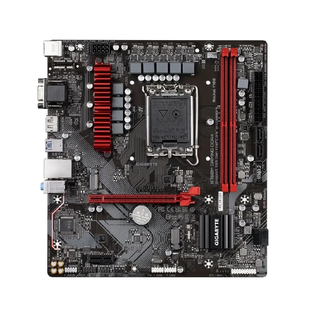 Placa-Mãe Gigabyte B760m Gaming, Intel LGA 1700, Matx, DDR4, Chipset B760 5