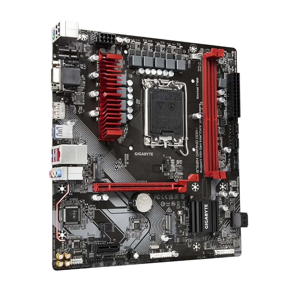 Placa-Mãe Gigabyte B760m Gaming, Intel LGA 1700, Matx, DDR4, Chipset B760 6