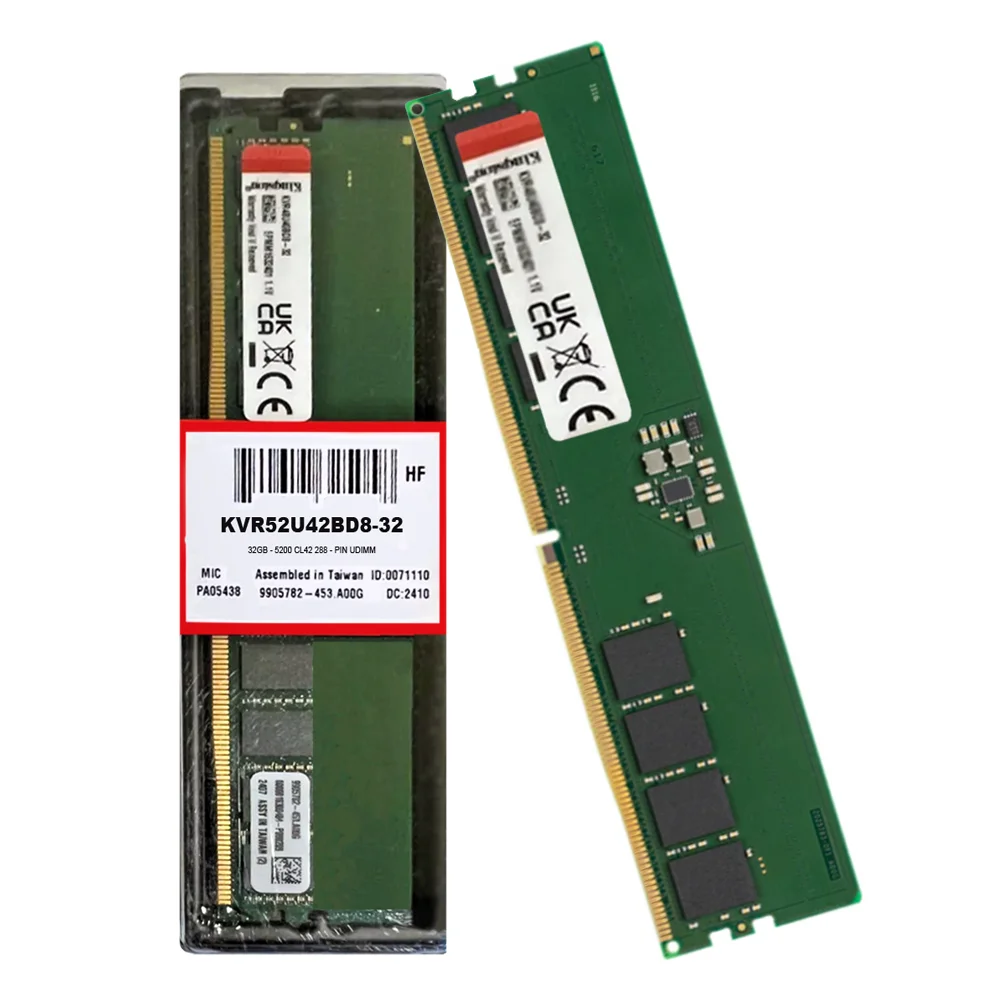 Memória Kingston 32GB DDR5 5200mhz KaBuM
