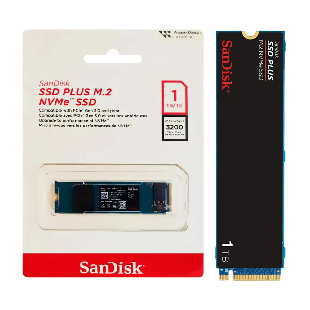 SSD M2 Sandisk Plus KaBuM