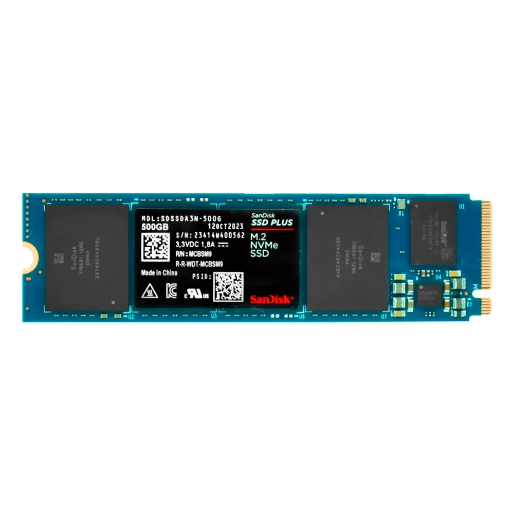 SSD M2 Sandisk Plus 500GB KaBuM