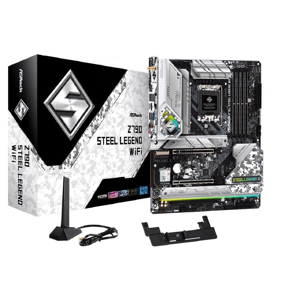 Placa Me Asrock Z790 Steel Legend LGA 1700 KaBuM