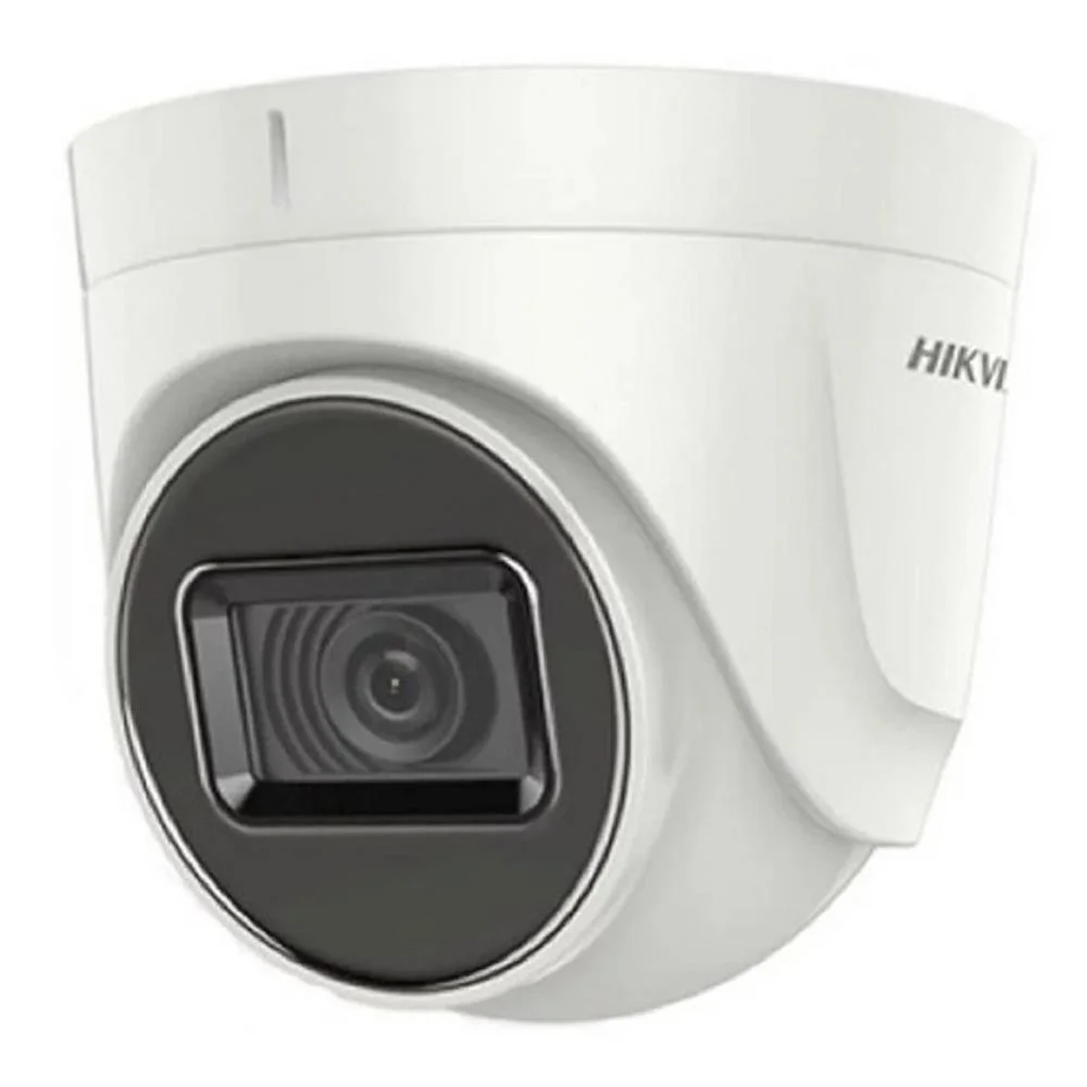 Camera Analogica Turret Hikvision, 2mp 2.8mm, Com Microfone - Ds-2ce76d0t-itpfs Camera Analogica Turret Hikvision, 2mp 2.8mm, Com Microfone - Ds-2ce76d0t-itpfs