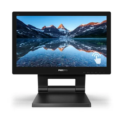 Monitor Philips 15,6 Polegadas, Touch 162b9t, Led 75hz, VGA, DVI, HDMI, USB