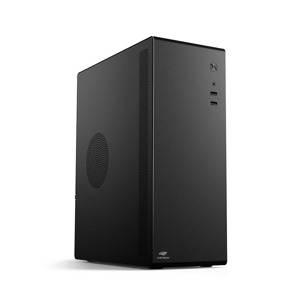 Gabinete C3tech Micro-ATX, Mt-200bk, C/fte 200w