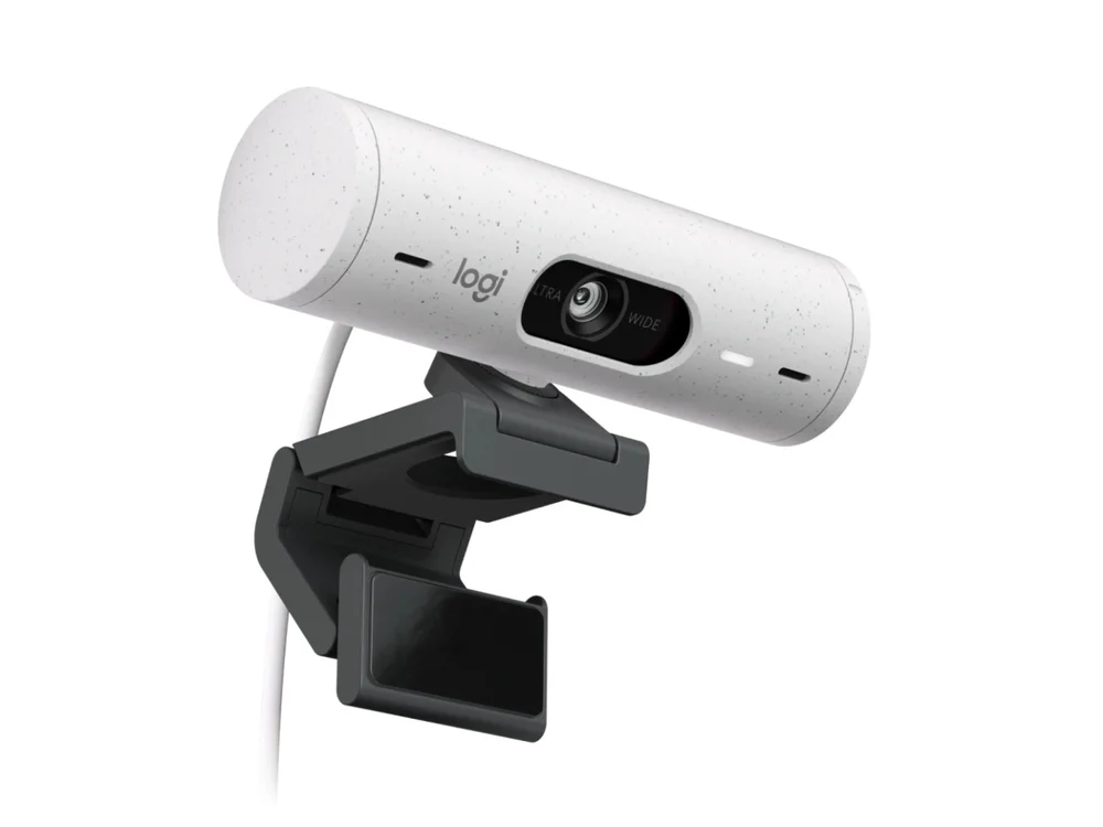 Imagem 3 de 5 do produto Webcam Logitech Brio 500, Branca, FULL HD