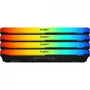 Memória Ram Kingston Fury Beast RGB, 8GB, DDR4, 3200MHz, Para Desktop/gamers, Kf432c16bb2a/8