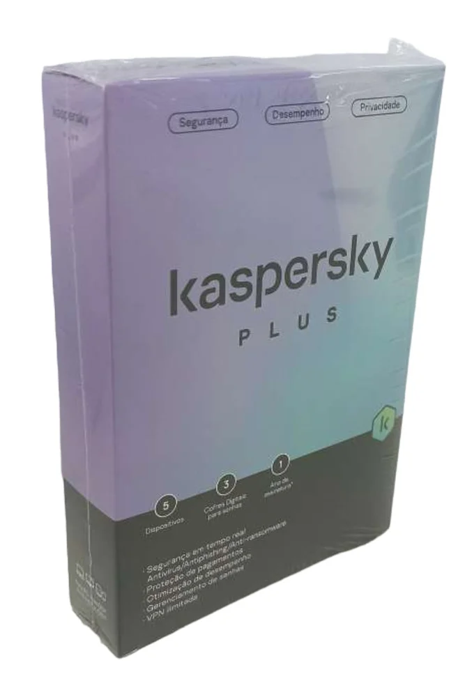 Imagem 3 de 3 do produto Kaspersky Antivírus Plus 5 Dispositivos 1 Ano - PRODUTO FÍSICO (BOX)