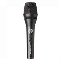 Microfone Dinâmico Profissional Akg, Supercardioide, Redução De Ruído, Preto - Akg P5 S