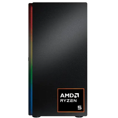 PC Gamer Skill RGB AMD Ryzen 5 5600G, Gráficos Radeon VEGA 7, 8GB DDR4, SSD 256GB, Fonte 500W SGX-0058A