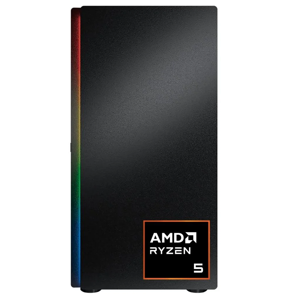 PC Gamer Balão.info RGB AMD Ryzen 5 5600G, Gráficos Radeon VEGA 7, 8GB DDR4, SSD 256GB, Fonte 500W SGX-0058A