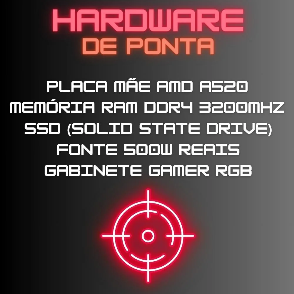 PC Gamer Skill RGB AMD Ryzen 5 5600G, Gráficos Radeon VEGA 7, 16GB DDR4, SSD 256GB, Fonte 500W SGX-0059A - view 5