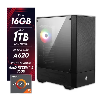 Computador Gamer AMD Ryzen KaBuM