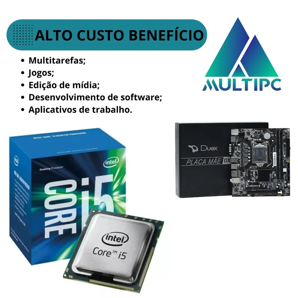 Computador Multipc Intel I5 6 Geraço 16GB KaBuM