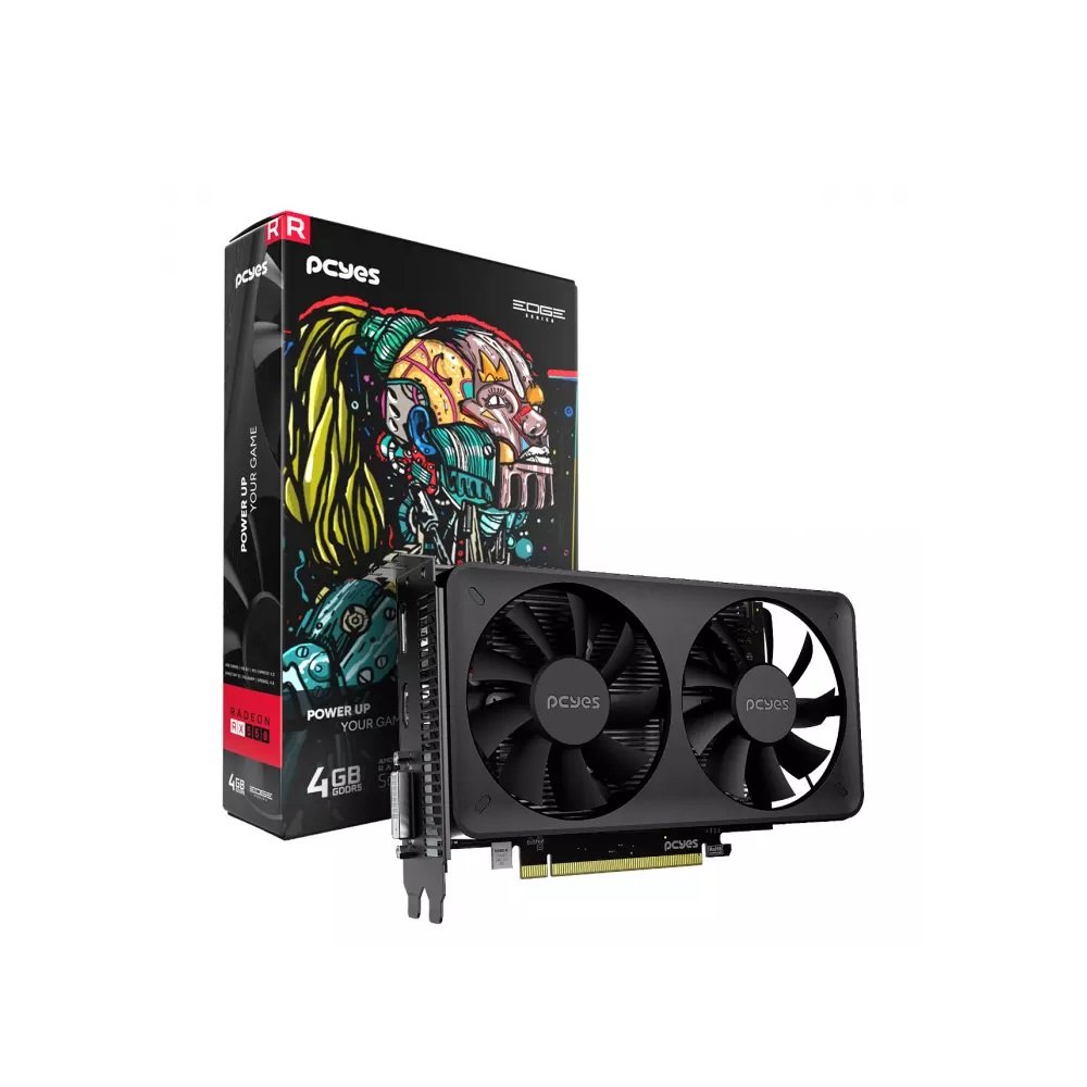 Placa de video Gpu Rx 550, 4GB, GDDR5, 128 Bits Projeto Edge - Pvex5504gbdf