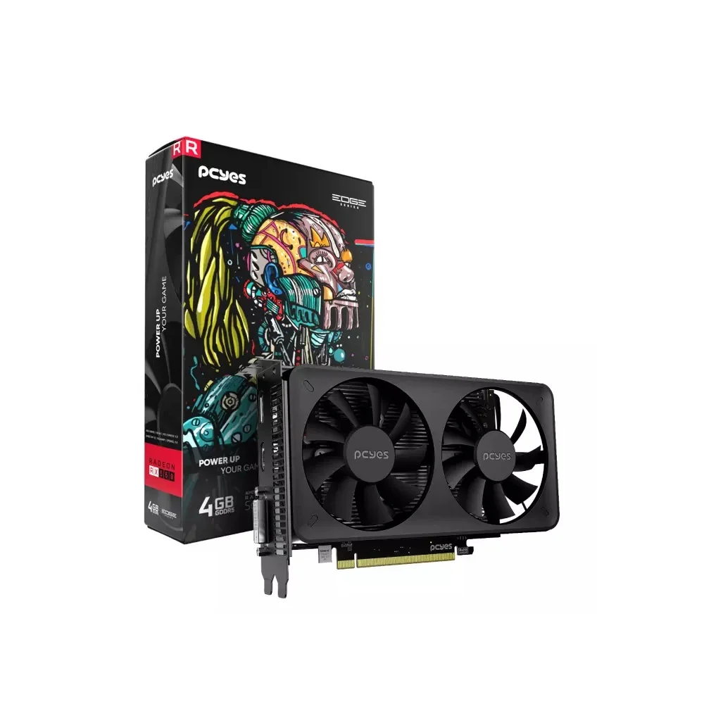 Placa de video Gpu Rx 550, 4GB, GDDR5, 128 Bits Projeto Edge - Pvex5504gbdf Placa de video Gpu Rx 550, 4GB, GDDR5, 128 Bits Projeto Edge - Pvex5504gbdf