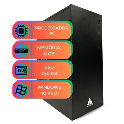 Computador Multipc, Intel Core-I5-3470, 8GB, SSD 240GB, Win10 Pro