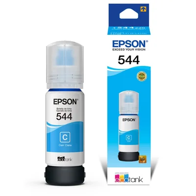 Tinta Para Recarga T544 Epson Ciano Para Ecotank L3250