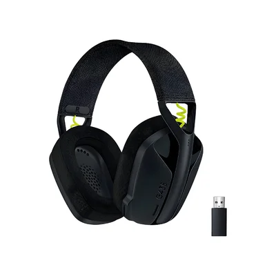 Headset Gamer Sem Fio Logitech G435 Cor:preto/canary