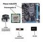 Computador Multipc, Intel Core I3 2100, 4GB, SSD 120GB, DDR3, Windows 10 Pro