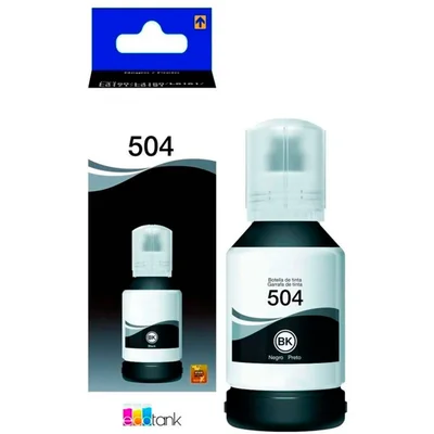 Refil De Tinta T504 Preto Original L4150 L4160 L6161 L6171