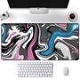 Mouse Pad Gamer Speed Extra Grande Profissional 120x60 - Abstrato Premium Rosa