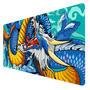 Mouse Pad Gamer Speed Extra Grande Profissional 90x50  - Dragão Negro cartoon