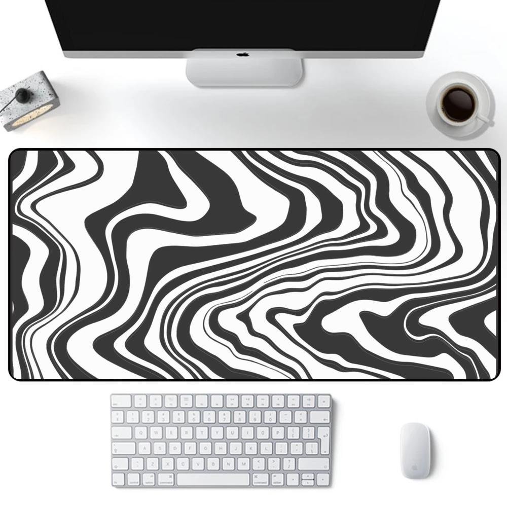 Imagem 2 de 2 do produto Mouse Pad Gamer Speed Extra Grande Profissional 120x40  -  Abstract Liquid