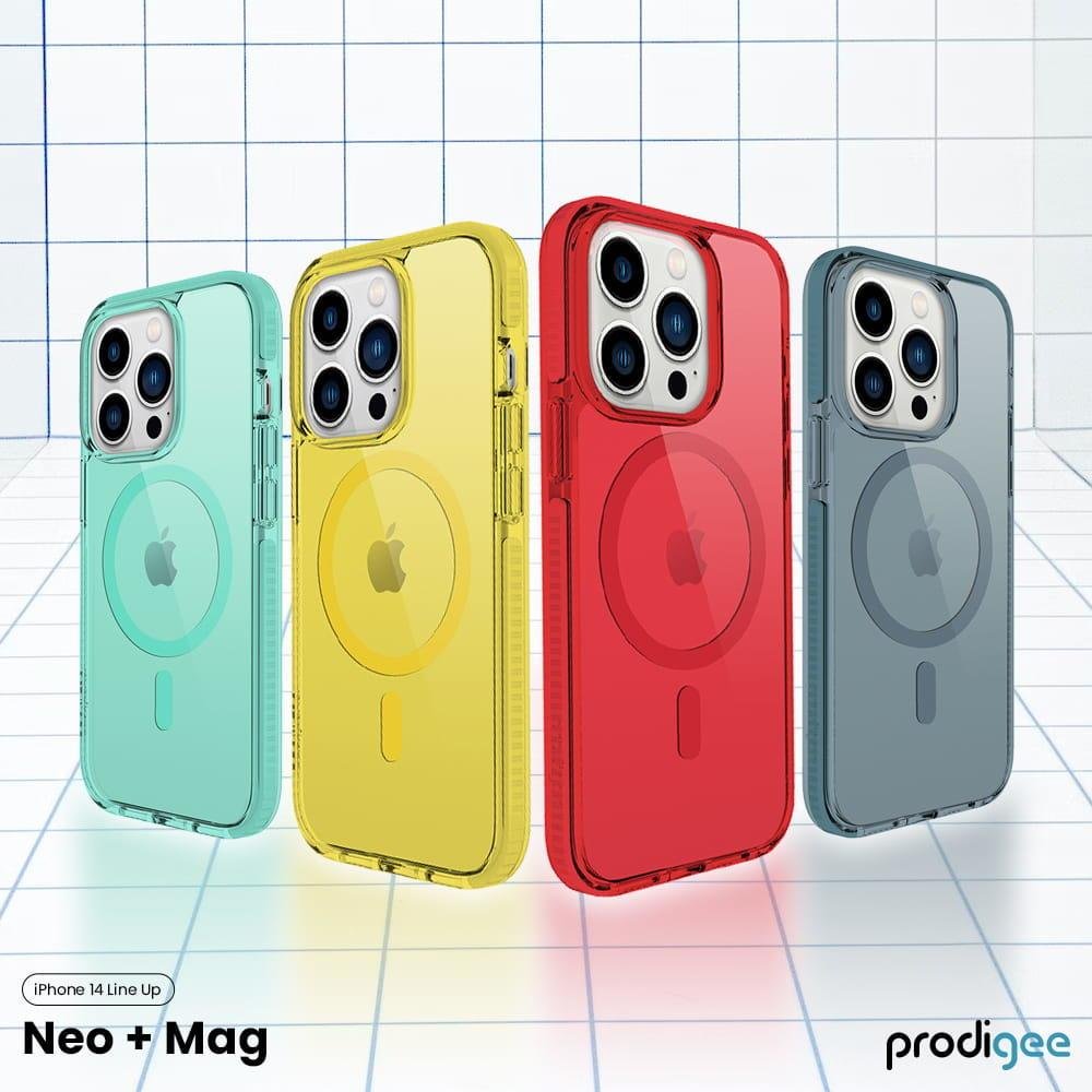 Imagem 3 de 4 do produto Case Prodigee Safetee Neo + Mag Iph 13/14 Cor:pêssego