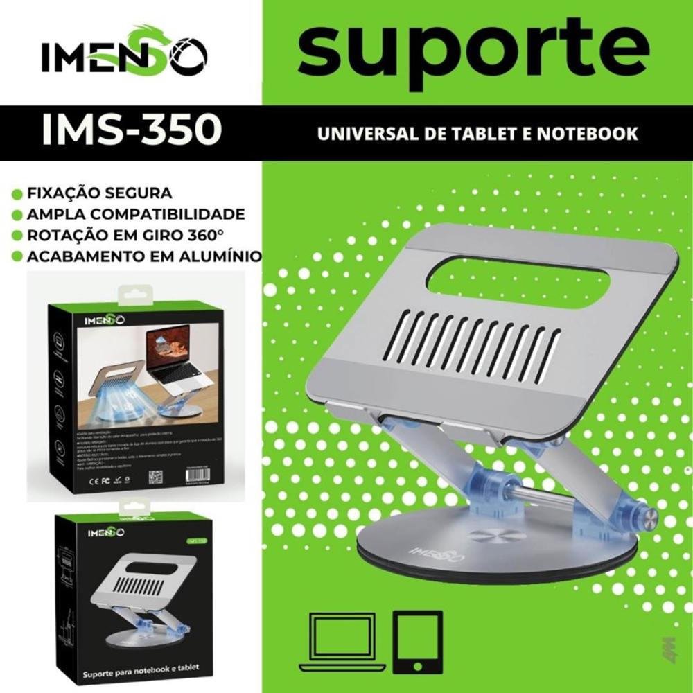 Imagem 3 de 4 do produto Suporte Universal Imenso Ims-350, Para Macbook, Notebook, iPad e Tablet