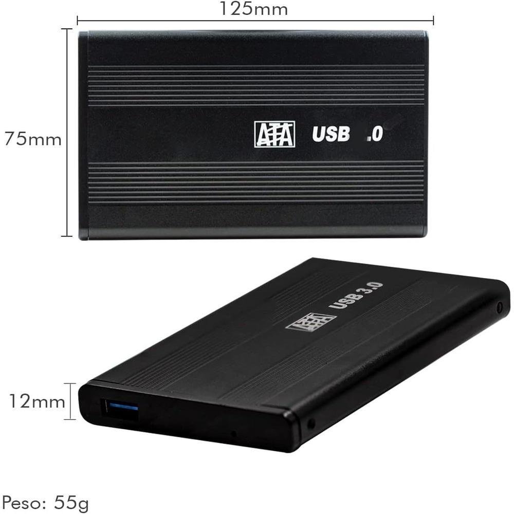 Case Knup Kp-Hd001, Para HD Externo SATA 2.5", USB 2.0 Case Knup Kp-Hd001, Para HD Externo SATA 2.5", USB 2.0