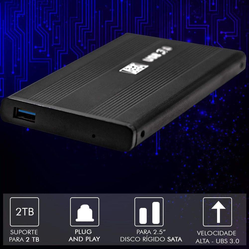 Case Knup Kp-Hd001, Para HD Externo SATA 2.5", USB 2.0 Case Knup Kp-Hd001, Para HD Externo SATA 2.5", USB 2.0