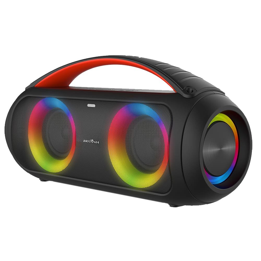 Caixa De Som Speaker Extreme Britânia Flash Lights, 200w RMS, Bluetooth, Tws, - Bbs200bt