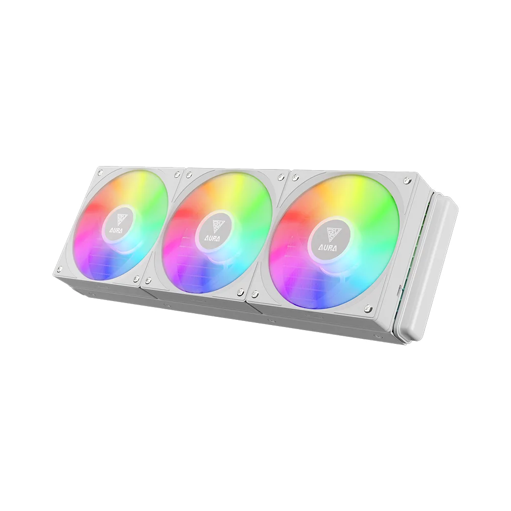 Water Cooler Gamdias Aura Gl 360 V2 Wh, ARGB, 360mm, Amd, Intel, Branco 6